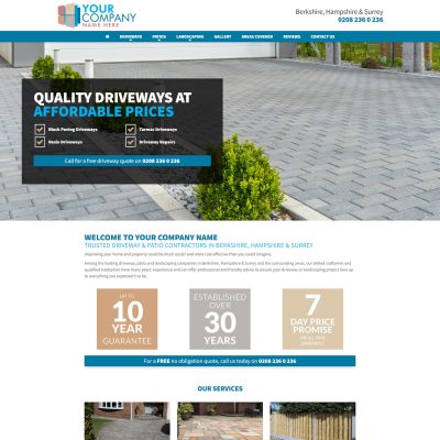Professional Southampton driveway and patio company