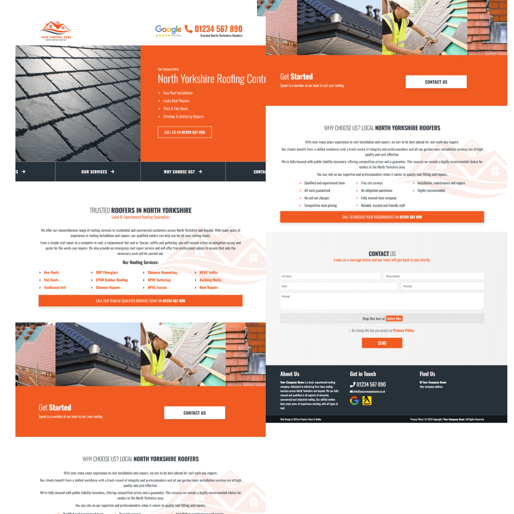 Residential Roofing Templates in Southampton