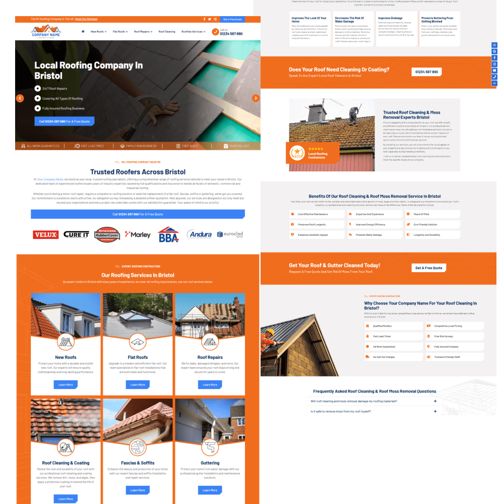 Southampton Roofing Templates