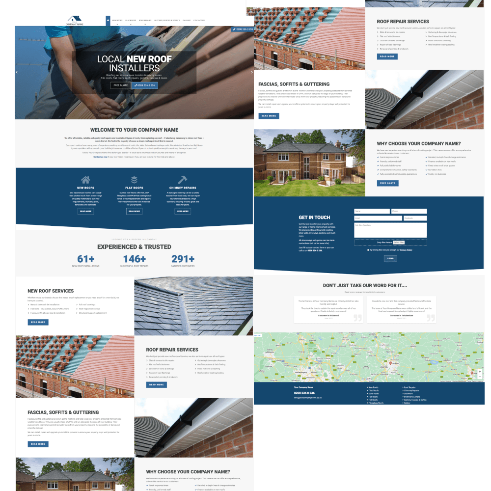 Modern Roofing Templates Southampton
